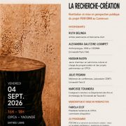 TALK | DÉCOLONISER LES COLLECTIONS : LA RECHERCHE-CRÉATION